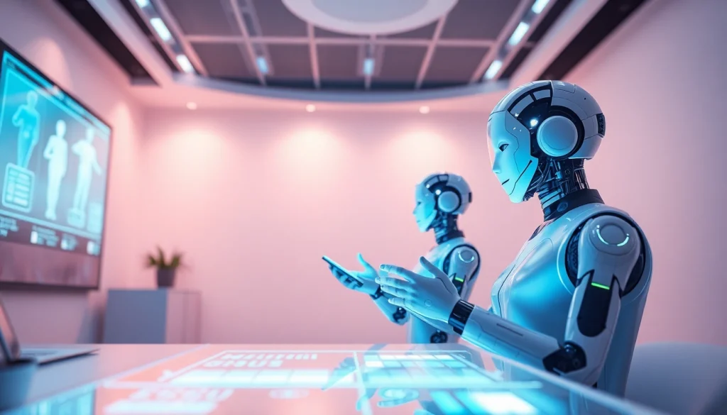 Engaging scene depicting an NSFW AI chat environment showcasing innovative digital interactions with a futuristic vibe.